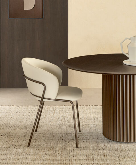 Sedie moderne per sala da pranzo - Vela, Riflessi Sedie moderne per sala da pranzo - Vela, Riflessi